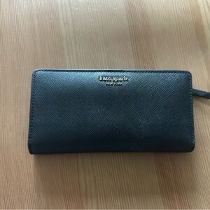 Kate Spade Black Leather Wallet